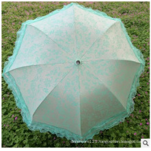 Promotionla Anti-UV Sun Umbrellas, Cheap Wholesale Silk Umbrella